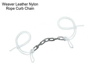 Weaver Leather Nylon Rope Curb Chain