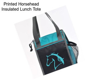 Printed Horsehead Insulated Lunch Tote