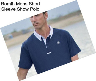 Romfh Mens Short Sleeve Show Polo