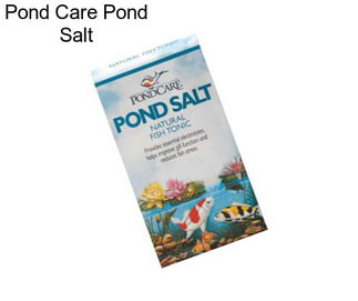 Pond Care Pond Salt