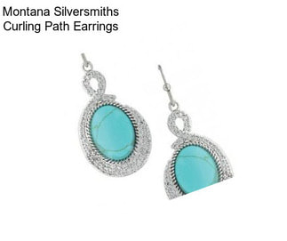 Montana Silversmiths Curling Path Earrings