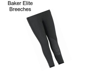 Baker Elite Breeches