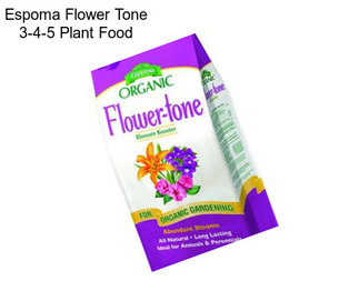 Espoma Flower Tone 3-4-5 Plant Food