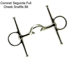 Coronet Segunda Full Cheek Snaffle Bit