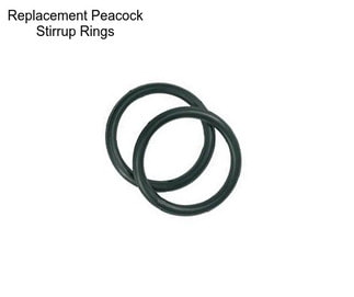 Replacement Peacock Stirrup Rings