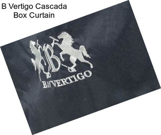 B Vertigo Cascada Box Curtain