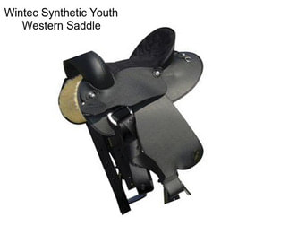 Wintec Synthetic Youth Western Saddle