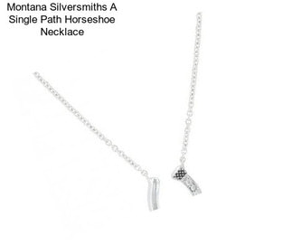 Montana Silversmiths A Single Path Horseshoe Necklace