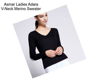 Asmar Ladies Adara V-Neck Merino Sweater