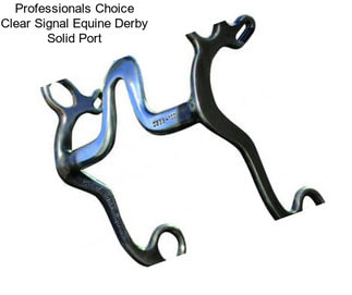 Professionals Choice Clear Signal Equine Derby Solid Port