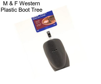 M & F Western Plastic Boot Tree