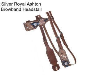 Silver Royal Ashton Browband Headstall