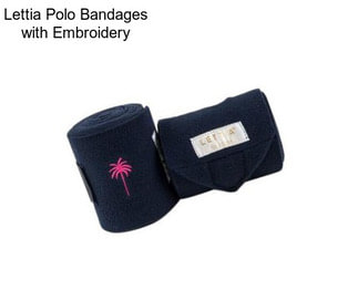 Lettia Polo Bandages with Embroidery