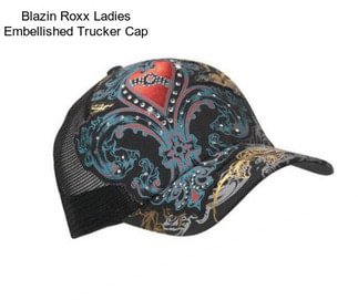 Blazin Roxx Ladies Embellished Trucker Cap