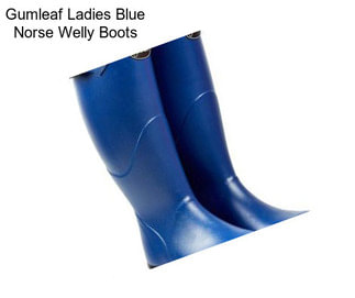 Gumleaf Ladies Blue Norse Welly Boots