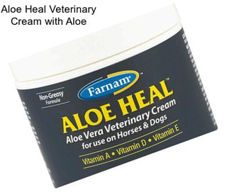 Aloe Heal Veterinary Cream with Aloe