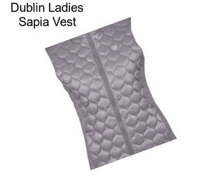 Dublin Ladies Sapia Vest