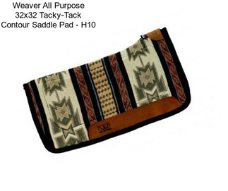 Weaver All Purpose 32x32 Tacky-Tack Contour Saddle Pad - H10