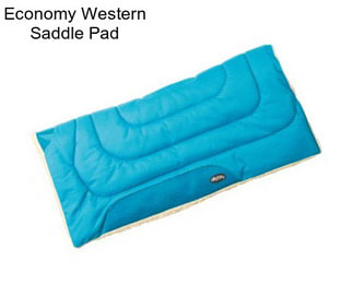 Economy Western Saddle Pad