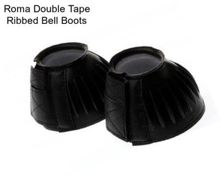 Roma Double Tape Ribbed Bell Boots