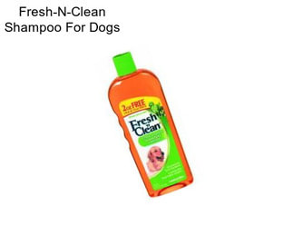 Fresh-N-Clean Shampoo For Dogs