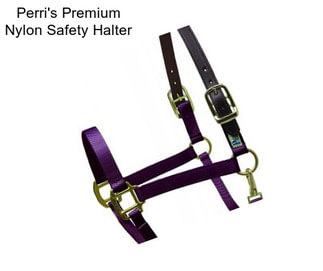 Perri\'s Premium Nylon Safety Halter