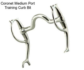 Coronet Medium Port Training Curb Bit