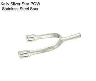 Kelly Silver Star POW Stainless Steel Spur