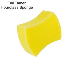 Tail Tamer Hourglass Sponge