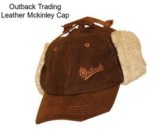 Outback Trading Leather Mckinley Cap