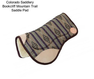 Colorado Saddlery Bookcliff Mountain Trail Saddle Pad