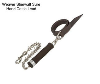 Weaver Stierwalt Sure Hand Cattle Lead