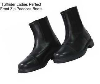 Tuffrider Ladies Perfect Front Zip Paddock Boots