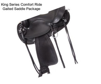 King Series Comfort Ride Gaited Saddle Package