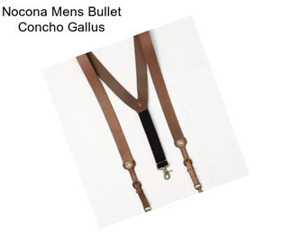 Nocona Mens Bullet Concho Gallus