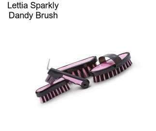 Lettia Sparkly Dandy Brush