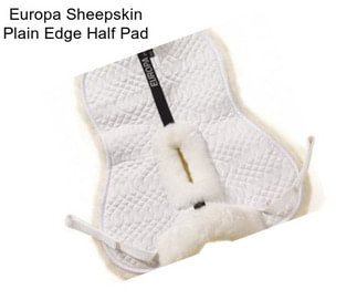 Europa Sheepskin Plain Edge Half Pad