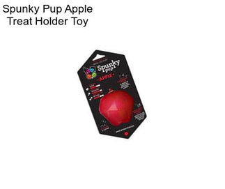 Spunky Pup Apple Treat Holder Toy