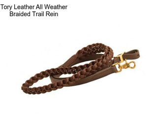 Tory Leather All Weather Braided Trail Rein