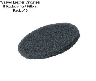 Weaver Leather Circuiteer II Replacement Filters, Pack of 3