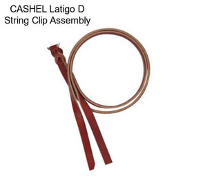 CASHEL Latigo D String Clip Assembly