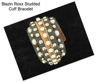 Blazin Roxx Studded Cuff Bracelet