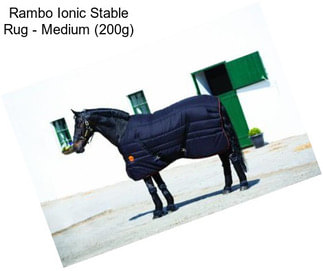 Rambo Ionic Stable Rug - Medium (200g)