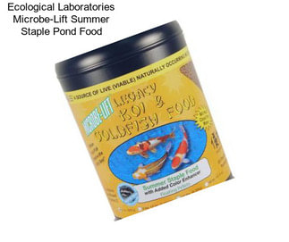 Ecological Laboratories Microbe-Lift Summer Staple Pond Food