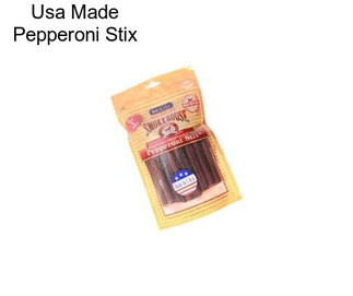 Usa Made Pepperoni Stix