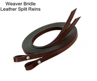 Weaver Bridle Leather Split Reins