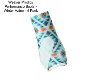 Weaver Prodigy Performance Boots - Winter Aztec - 4 Pack