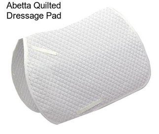 Abetta Quilted Dressage Pad