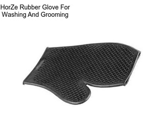 HorZe Rubber Glove For Washing And Grooming