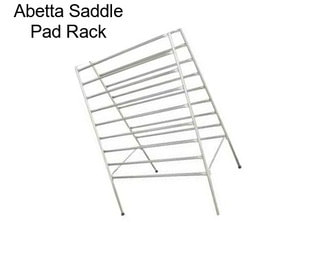 Abetta Saddle Pad Rack